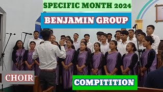 SPECIFIC MONTH  PYF SEION  COMPITITION PROGRAMME  CHOIR  BENJAMIN GROUP [upl. by Brathwaite273]