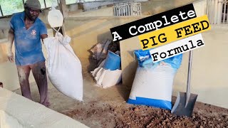 This is How to Make the Most QUALITY Pig Feed Comprehensive Guide [upl. by Luamaj]