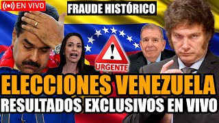 🔴¡URGENTE ELECCIONES EN VENEZUELA EN VIVO ¡RESULTADOS EN VIVO 🔥MADURO HUMILLADO🔥  FRAN FIJAP [upl. by Jany927]