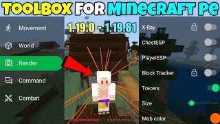 Best Toolbox for Minecraft Pe 11981  Toolbox for Mcpe 119 [upl. by Nallaf546]