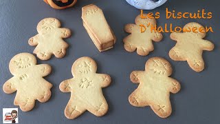 RECETTE 🎃DES BISCUITS D’HALLOWEEN🎃 [upl. by Isidro]