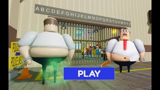 NEW GAME  EVIL TEACHER BARRYS PRISON SCHOOL RUN OBBY  ALL JUMPSCARES  FULL GAMEPLAY roblox [upl. by Remy]