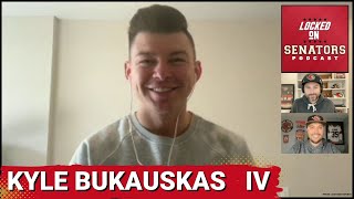 Kyle Bukauskas Interview Becoming CoHost Of The 32 Thoughts Podcast  Early Ottawa Senators Takes [upl. by Aineg]