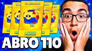 ABRO 110 MEGACAJAS NUEVAS y ME TOCAN 20 SKINS y MÁS😱 [upl. by Holman2]