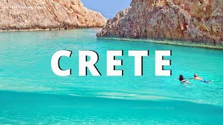 Chania 4K Top Beaches amp Sights of Akrotiri Crete  Travel Guide  Drone Ακρωτήρι [upl. by Sabu]