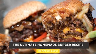 The Ultimate Classic Burger Recipe • Top Tips by Chef Marvin Gauci [upl. by Aneehsit]