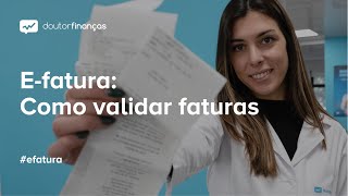 Efatura como inserir corrigir e validar faturas [upl. by Akapol]