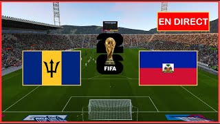 Barbade vs Haïti en direct Éliminatoires de la Coupe du monde Résultat du match Gameplay PC pes 2021 [upl. by Repooc262]