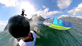 RRD One Hour Classic 2022 Fin and Foil Windsurfing  Andy Laufer [upl. by Warrenne734]