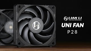 Lian Li UNI Fan P28  0 RGB but 100 PERFORMANCE [upl. by Adnwahsat]