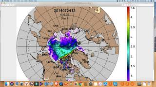 Melting at the top of Greenland and the Beaufort Sea – a comparison [upl. by Kacerek836]