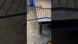 Building custom metal railings asmr welding asmrsounds dewalt millerwelder [upl. by Celesta]