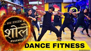 Sholay  RRR – NTR Ram Charan  Dance Fitness  High On Zumba [upl. by Norling284]