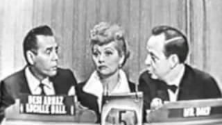 Lucille Ball  Desi Arnaz on Whats My Line [upl. by Etaner]