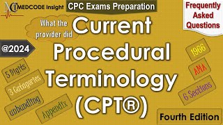 Introduction to CPT What You Need to Know Frequently Asked Questions [upl. by Eillehs]