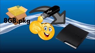 How To Install PS3 PKG Games That Are Over 421GB in PS3 491 [upl. by Alesiram23]