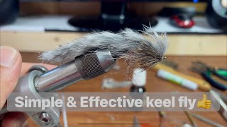 Keel Zonker streamer tying [upl. by Ocnarf]