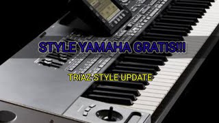 STYLE YAMAHA TRIAZ UPDATE 2024 GRATIS  YAMAHA RASA KORG [upl. by Htabazile]