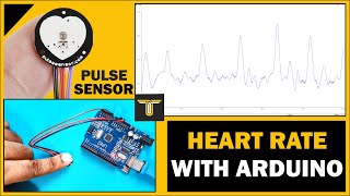 Arduino Based Heart Rate Monitor with Graph  Pulse Sensor Interfacing with Arduino [upl. by Sadira]