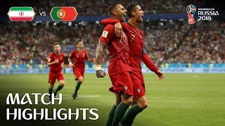 IR Iran v Portugal  2018 FIFA World Cup  Match Highlights [upl. by Aserehtairam]