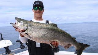 MOOCHING for GIANT KING SALMON in NORTHERN BC [upl. by Albion]