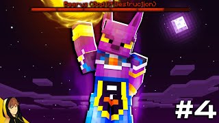 THE GOD OF DESTRUCTION ARRIVES  Minecraft  Dragon Block C Reborn 4 [upl. by Sitnalta772]