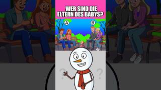 WER SIND DIE ELTERN DES BABYS quiz herausforderungen [upl. by Ecarret194]