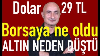 Altına ve borsaya ne oldu  Dolar 29 TLye yükseldi  Bitcoin neden düştü [upl. by Faubert]