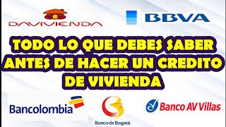 QUE ES UN CREDITO HIPOTECARIO PASOS PARA OBTENER UN CREDITO DE VIVIENDA EN COLOMBIA ¡ [upl. by Gnim]