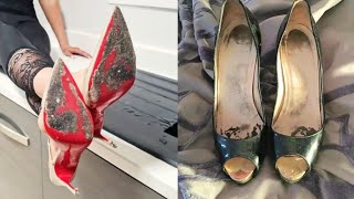 Well worn amp smelly stilettos part 11 [upl. by Nodnorb121]