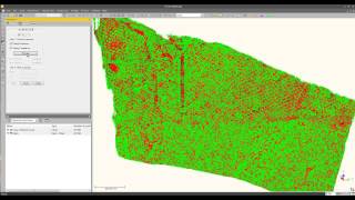 Removing fence points from rock surface with Trimble RealWorks [upl. by Acinet301]