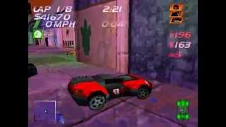 Carmageddon  PS1 Gameplay [upl. by Wohlert]