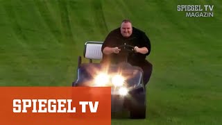 Kim Dotcom Besuch in der MEGAFluchtburg und ExklusivInterview 2013  SPIEGEL TV [upl. by Sundberg]