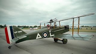 Landing at an AIRSHOW in a Vintage BIPLANE [upl. by Perren]