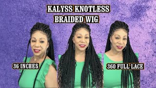 Kalyss Braided Wig Amazon [upl. by Dunseath916]