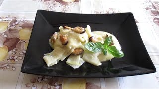 LASAGNETTE CON CREMA DI CECI E COZZE [upl. by Dong]