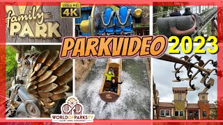 FamilyPark Neusiedlersee 2023 – Österreichs größter Freizeitpark  Alle Attraktionen Parkvideo [upl. by Adnovay]