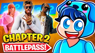 Fortnite CHAPTER 2 REMIX is HERE NEW BATTLE PASS Snoop Dogg Ice Spice Juice Wrld [upl. by Adnawed141]