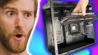 Building an Upside Down Gaming PC [upl. by Hasila]