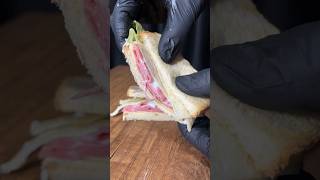 Small Salami Cheese Sandwich 🍔  Mini Boy Salamlı Kaşarlı Sandviç [upl. by Meagan]