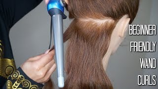 How to Use a Curling Wand for Beginners In depth [upl. by Lynna]