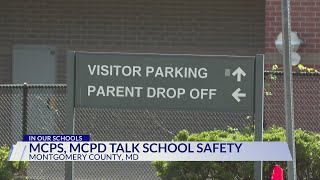 Montgomery County police school officials discuss student safety [upl. by Grevera327]