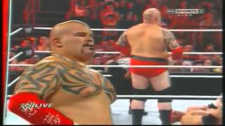 Lord Tensai Debut WWE Raw 040212 [upl. by Laris]