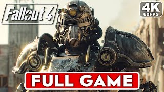 FALLOUT 4 Gameplay Walkthrough FULL GAME 4K 60FPS PC ULTRA  No Commentary [upl. by Samaria]