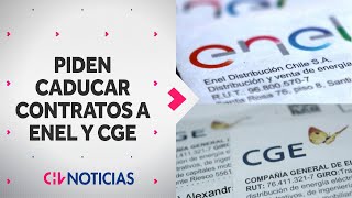 Diputados piden caducar contratos de CGE y ENEL por tardanzas en reposición de electricidad [upl. by Ten158]