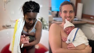 Our Birth Vlog  Natural Water Birth [upl. by Houser635]