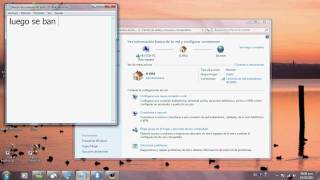 como quitar la contrseña de red en windows 7flv [upl. by Ahsienroc]