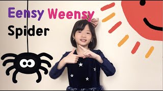 Eensy Weensy Spider  Nursery Rhymes  Mother Goose  Kids Songs  Preschool  Itsy Bitsy Spider [upl. by Wayland]