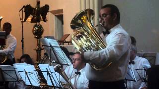 Variants on an English Hymn tune A Fantasy on Nicaea for Euphonium and Brass Band [upl. by Etteiluj458]