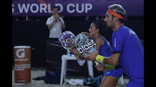 Highlights ITF Beach Tennis World Cup Final [upl. by Jabe]